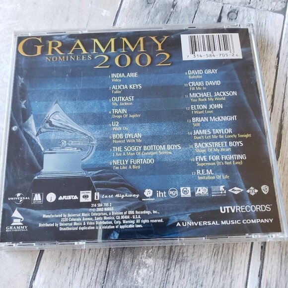 Various Artists - 2002 Grammy Nominees CD - Picture 2 of 3